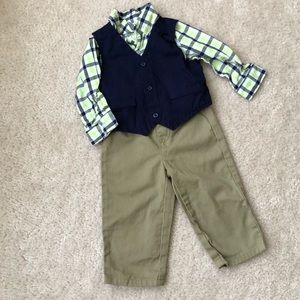 Toddler Boy 3-Piece Outfit Sz 12 months